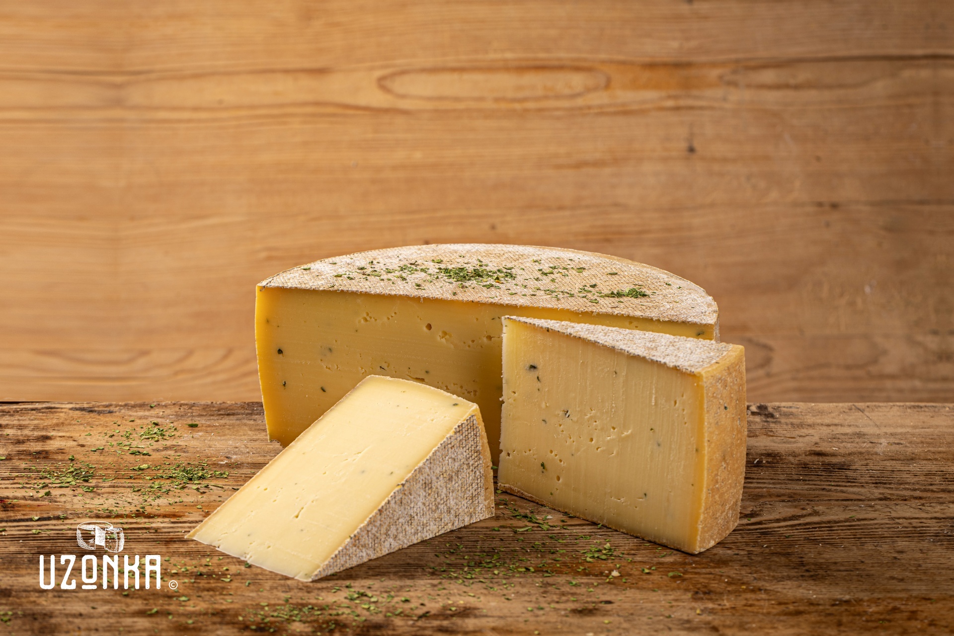 Brânză maturată cu leurdă - ECO A2, 100% grass-fed