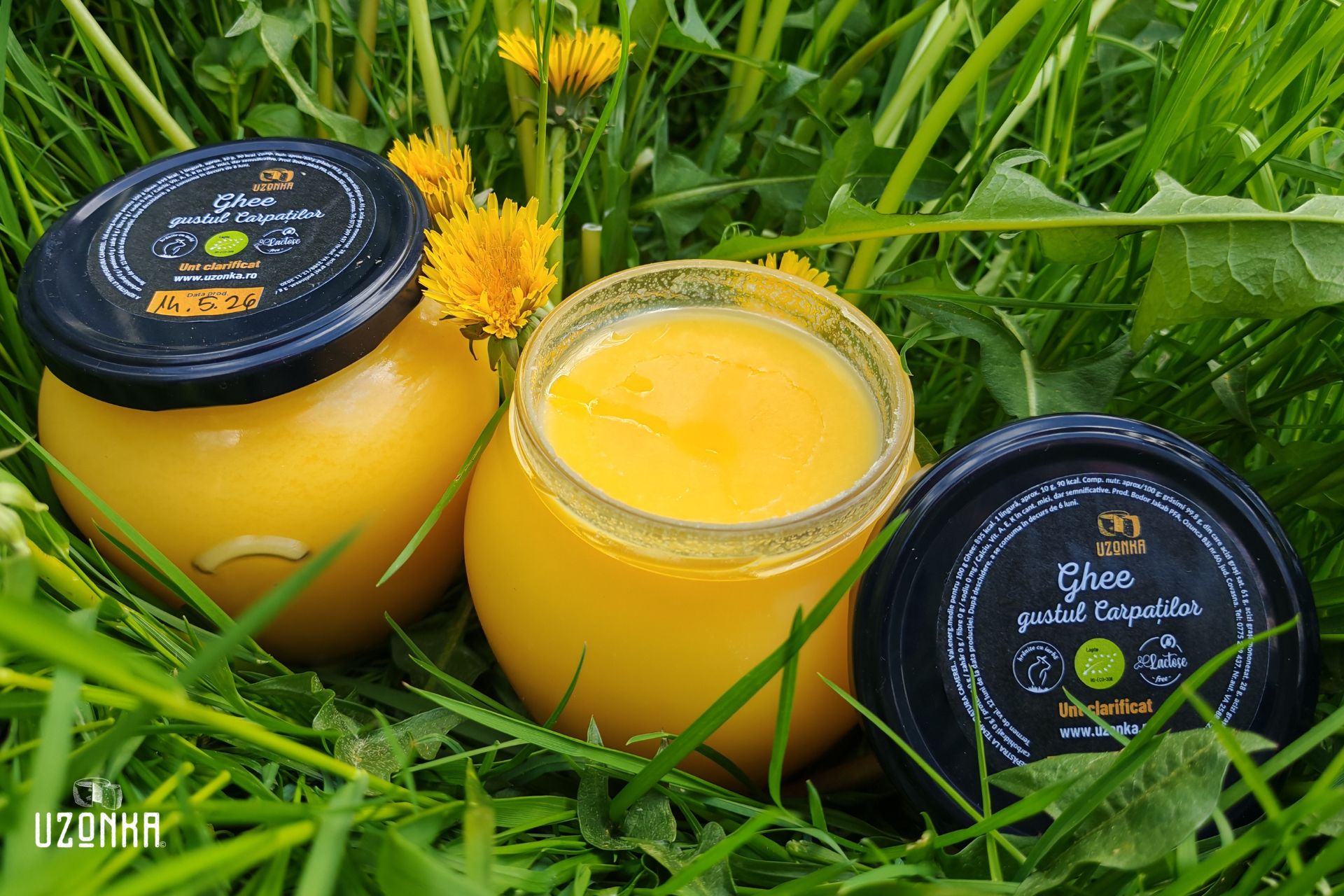 Ghee românesc – Unt clarificat, esența purității (500gr)